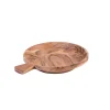 CASA Acacia Chic Plato Hondo Con Asa Natural Clearance