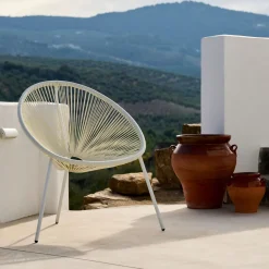 CASA Acapulco Silla Lounge Blanco Online