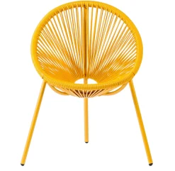 CASA Acapulco Silla Para Ninos Amarillo Best