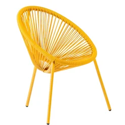 CASA Acapulco Silla Para Ninos Amarillo Best