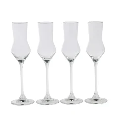 CASA After Dinner Copas De Grappa Juego De 4 Transparente Outlet