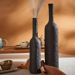 CASA Alu Florero Negro Clearance