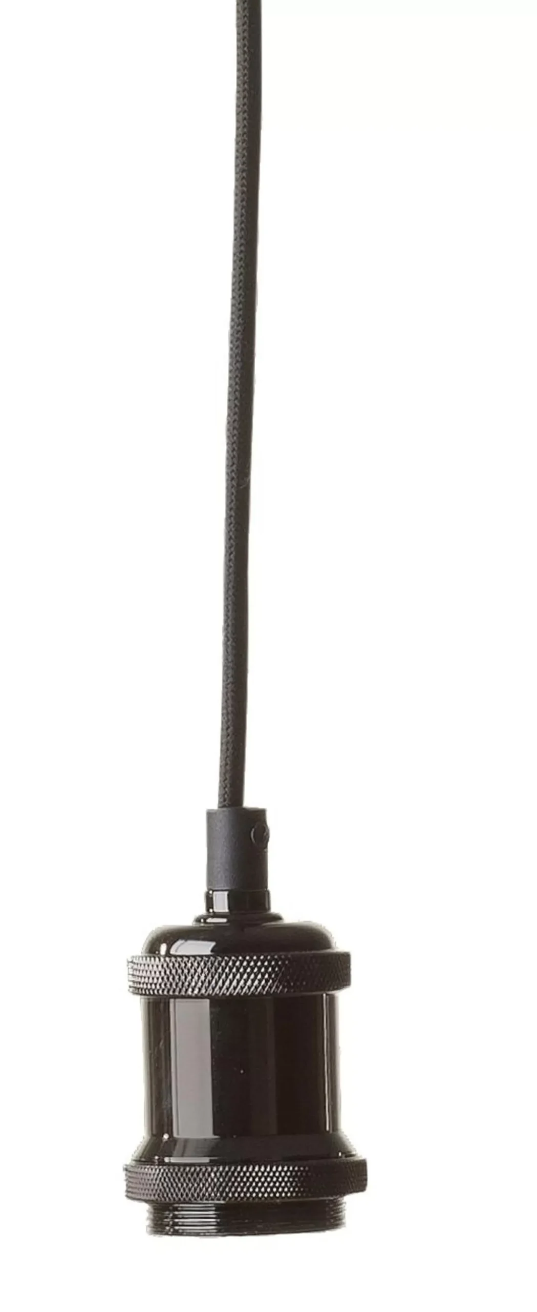 CASA Alu Lampara Colgante Negro, Metal Best