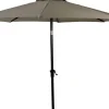 CASA Alu Parasol Sin Pie Taupe Hot