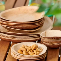 CASA Areca Leaf Cuencos Juego De 6 Natural Best