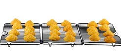 CASA Bakery Rejilla Reposteria Plegable Negro New
