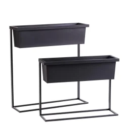 CASA Balco Caja Para Plantas Negro Online