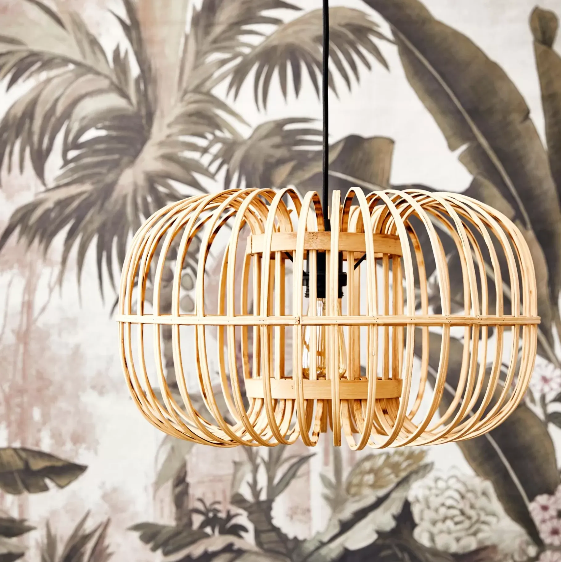CASA Balu Lampara Para Colgar Natural Clearance