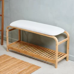 CASA Bamboo Alfombra De Bano Natural Sale