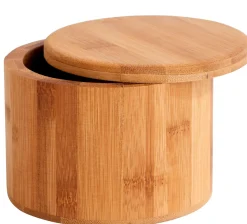 CASA Bamboo Caja De Almacenaje Maceta Hierbas Natural
