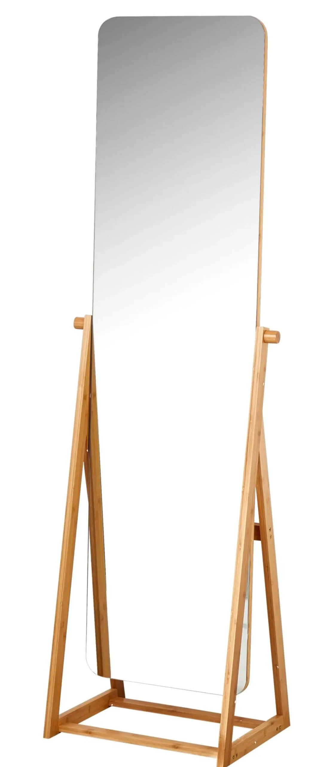 CASA Bamboo Espejo De Cuerpo Marron Sale