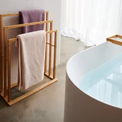 CASA Bamboo Toallero Natural Clearance
