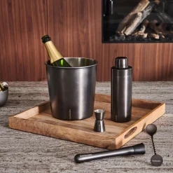 CASA Bartender Enfriador De Cava Gris Oscuro Hot