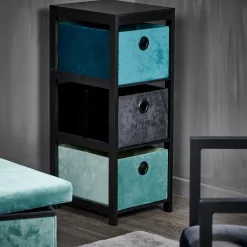 CASA Basic Estanteria Negro Hot