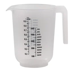 CASA Basic Vaso Graduado Transparente Hot