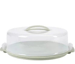 CASA Bioline Bandeja Con Tapa Para Tartas Menta Clearance