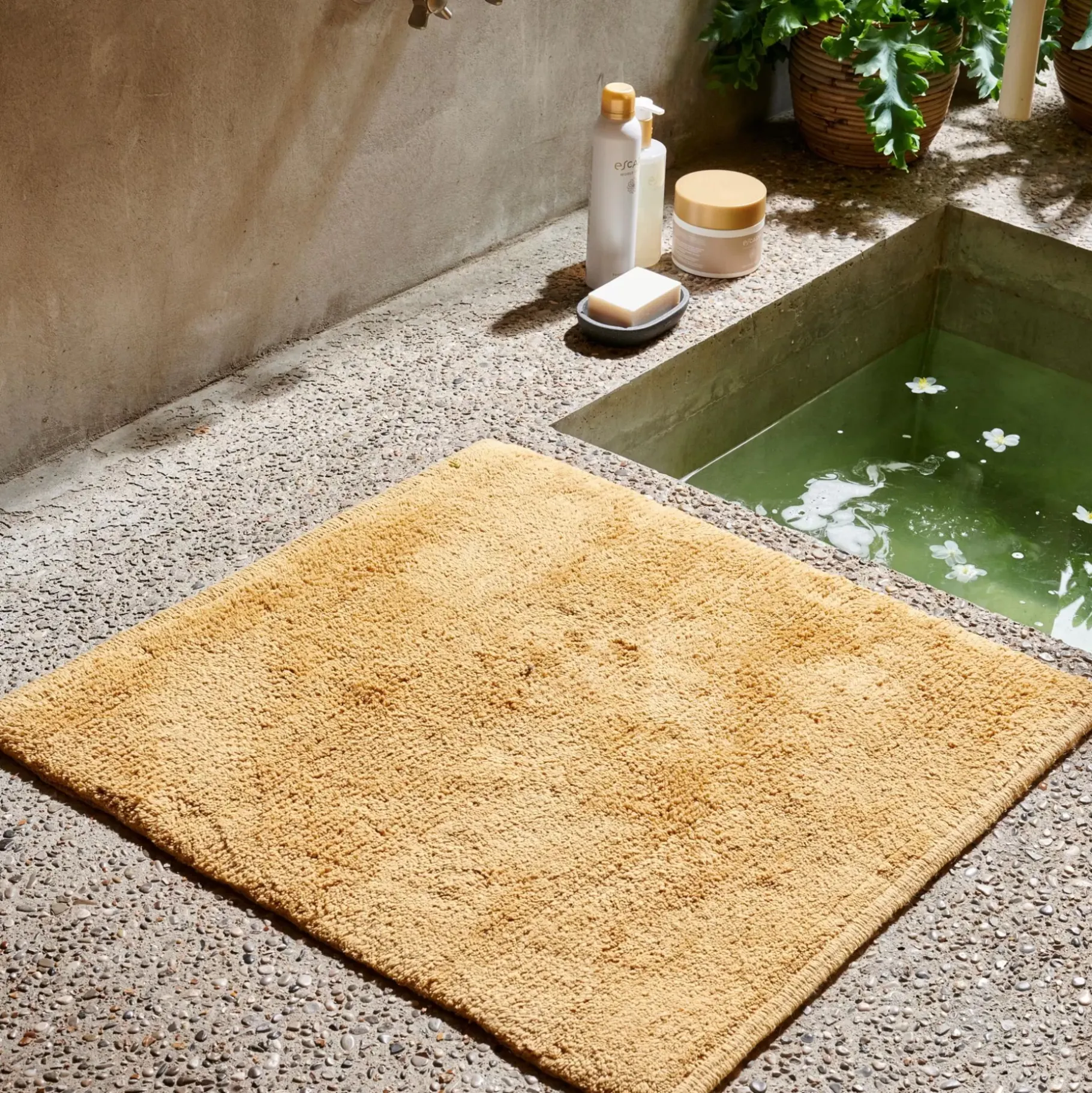 CASA Bio Soft Alfombra De Bano Ocre Outlet