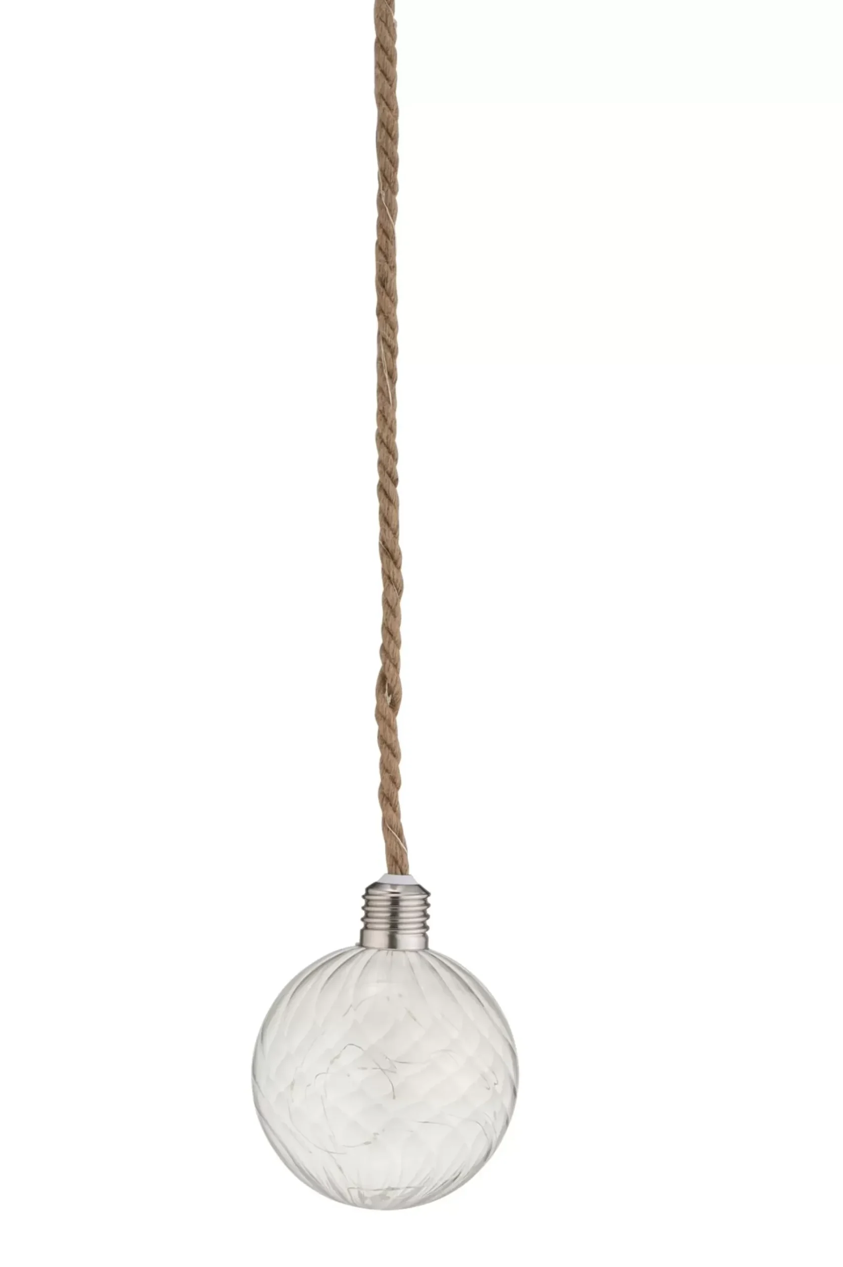 CASA Bloxem Bola Decorativa Con 20 Leds Transparente Hot