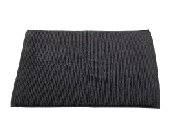 CASA B-Lux Alfombra De Bano Gris Oscuro