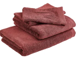 CASA B-Lux Toalla De Bano Rojo Sale