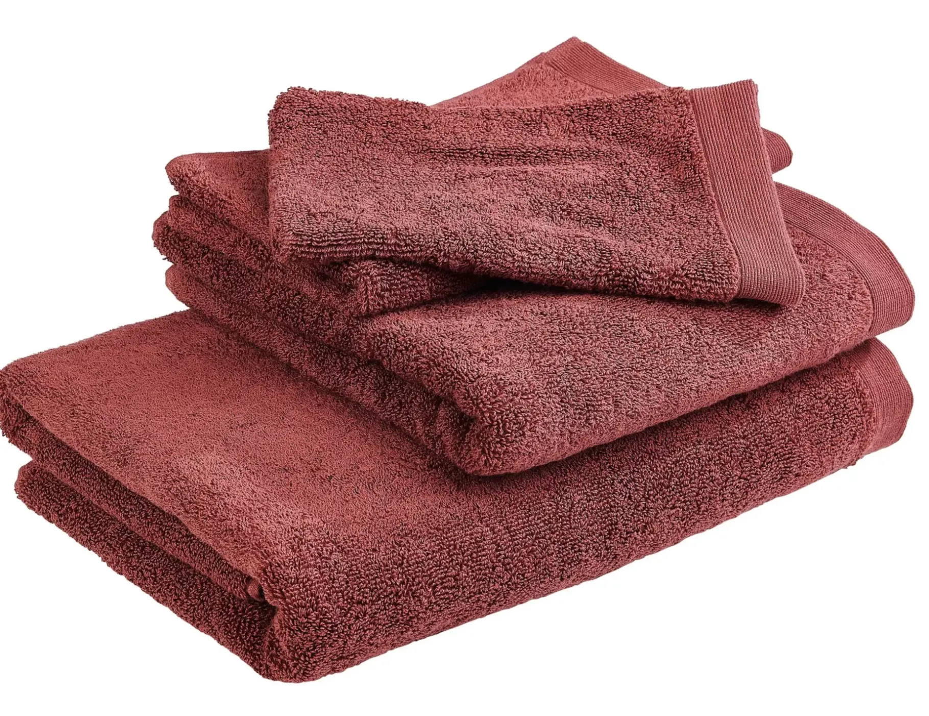 CASA B-Lux Toalla De Bano Rojo Sale
