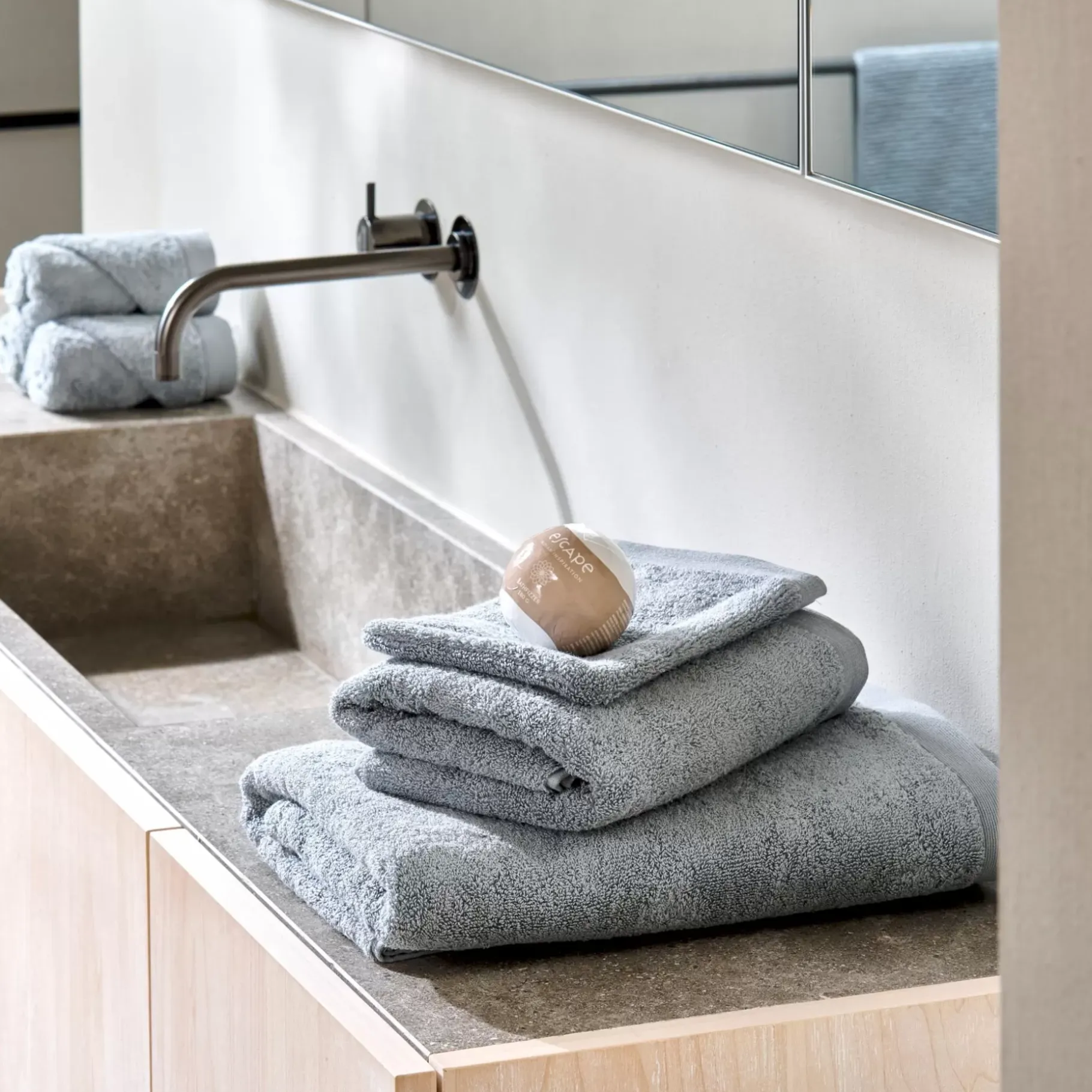 CASA B-Lux Toallita Plateado Sale