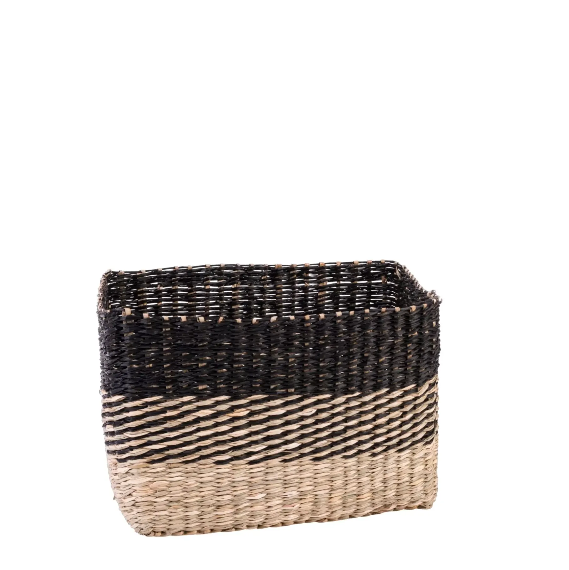 CASA Bobo Cesta Negro, Natural Outlet