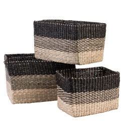 CASA Bobo Cesta Negro, Natural Best