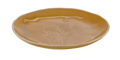 CASA Botanic Ocher Plato Caramelo Sale