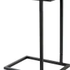 CASA Britta Mesa Auxiliar Negro Outlet