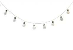 CASA Bulb Guirnalda Solar 10 Leds Transparente Hot