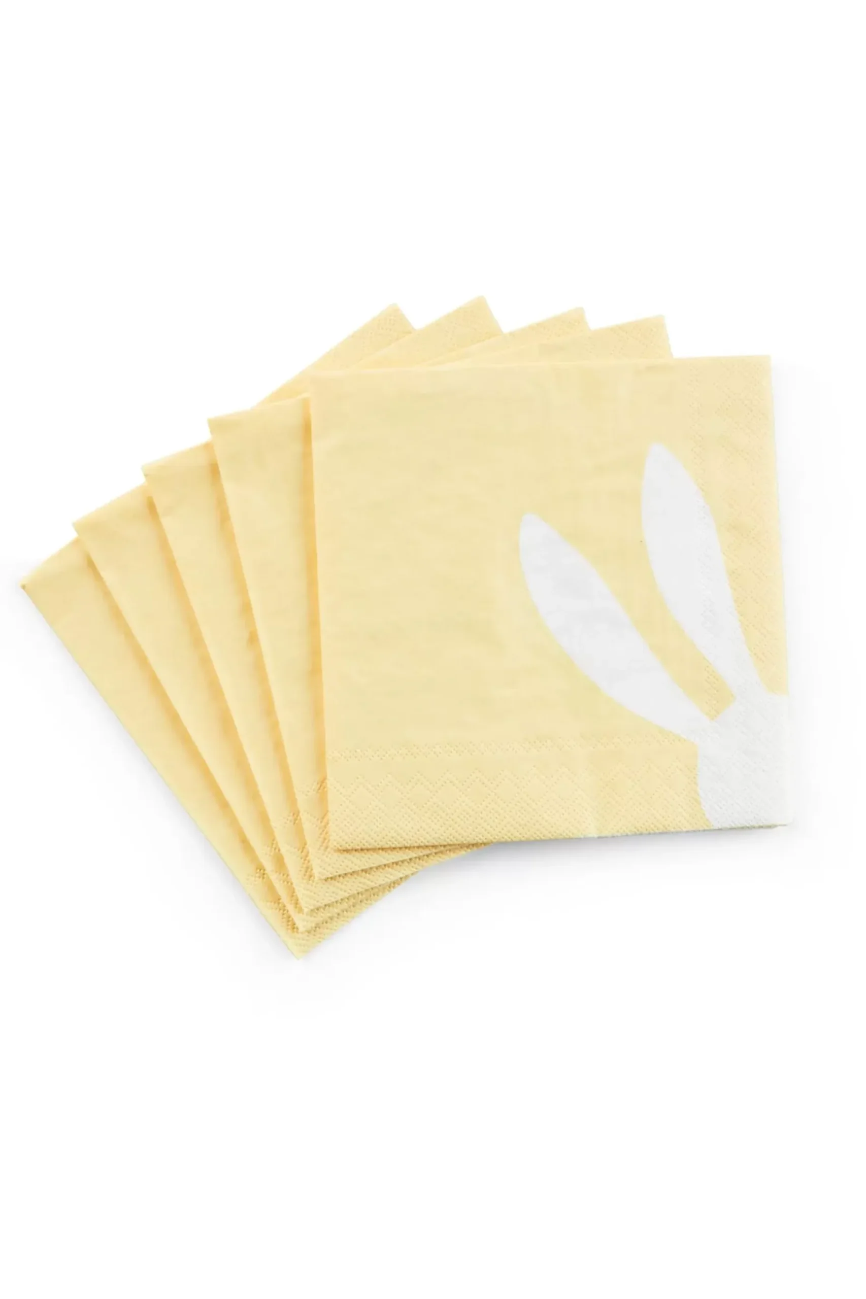 CASA Bunny Paquete De 20 Servilletas Amarillo Discount