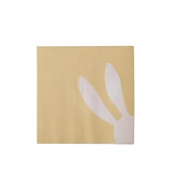 CASA Bunny Paquete De 20 Servilletas Amarillo Discount