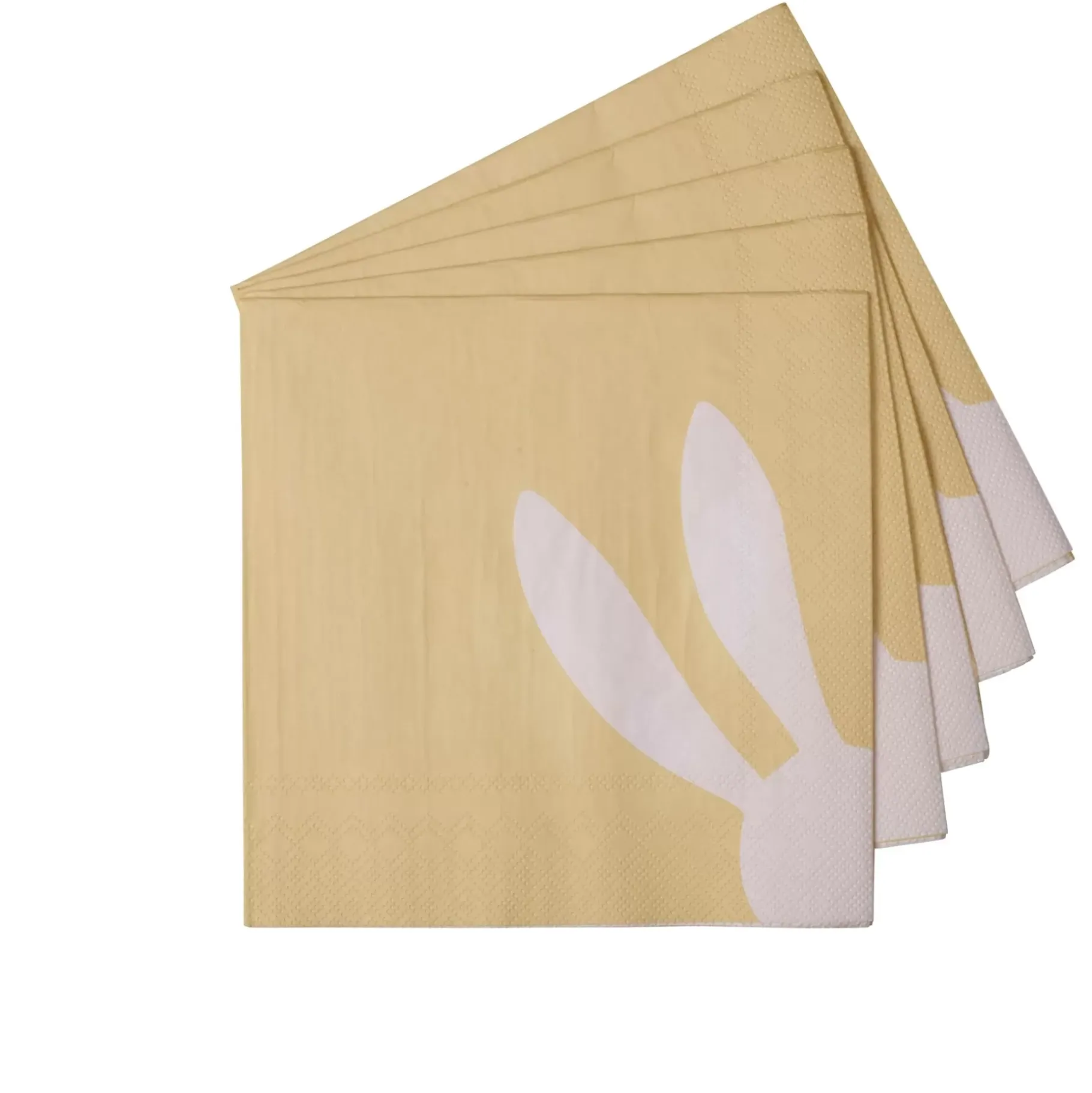 CASA Bunny Paquete De 20 Servilletas Amarillo Discount