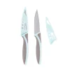 CASA Kitchen Cuchillo Pelador Juego De 2 Gris, Azul Discount