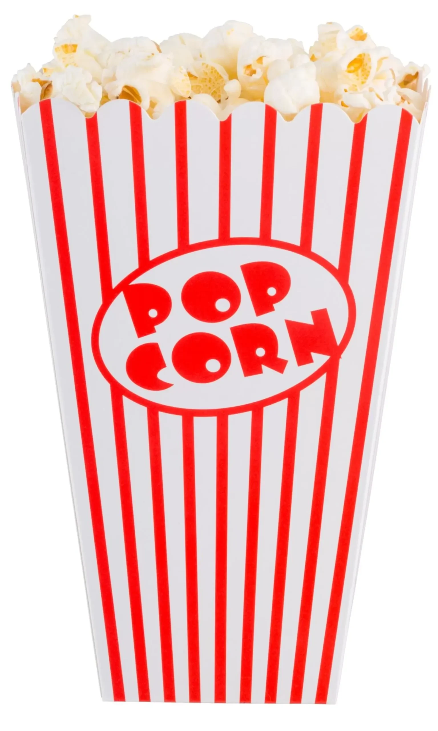 CASA Cinema Vaso De Palomitas Juego De 8 Blanco, Rojo Clearance