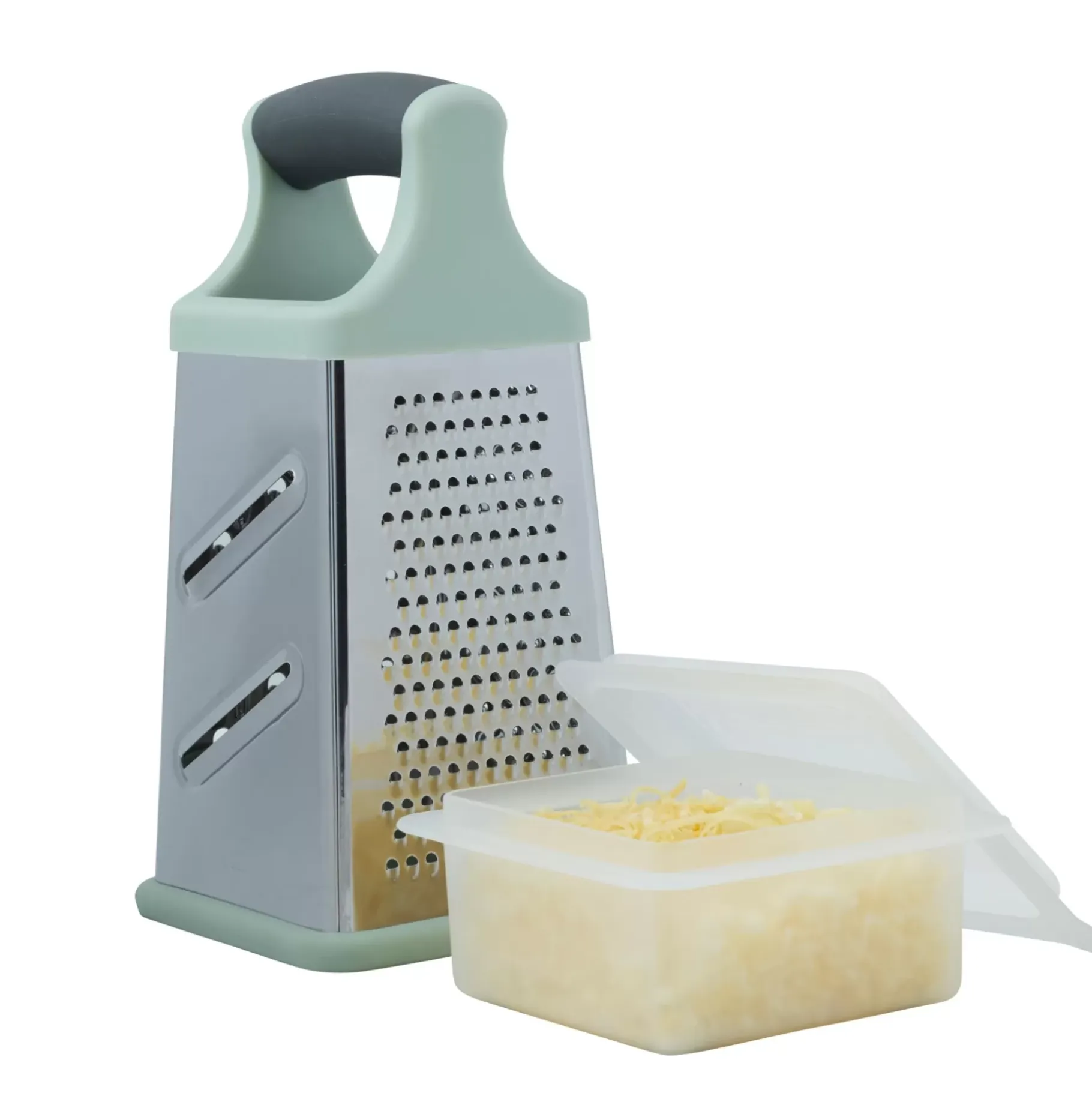 CASA Cuisino Rallador Con Bandeja Menta Hot