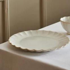 CASA Dahlia Plato Blanco