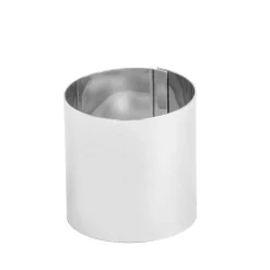 CASA Damier Anillo Para Tarta Juego De 4 Plateado Sale
