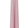 CASA Duo Velas Largas Juego De 2 Rosa Clearance