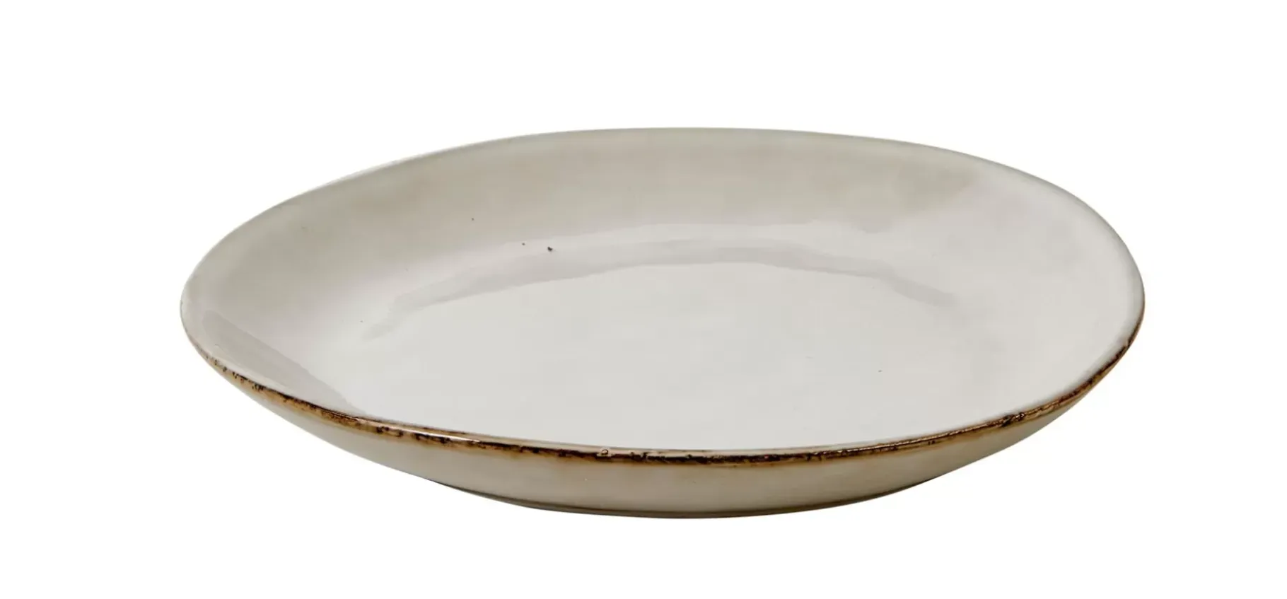 CASA Earth Marl Plato De Postre Crema Sale