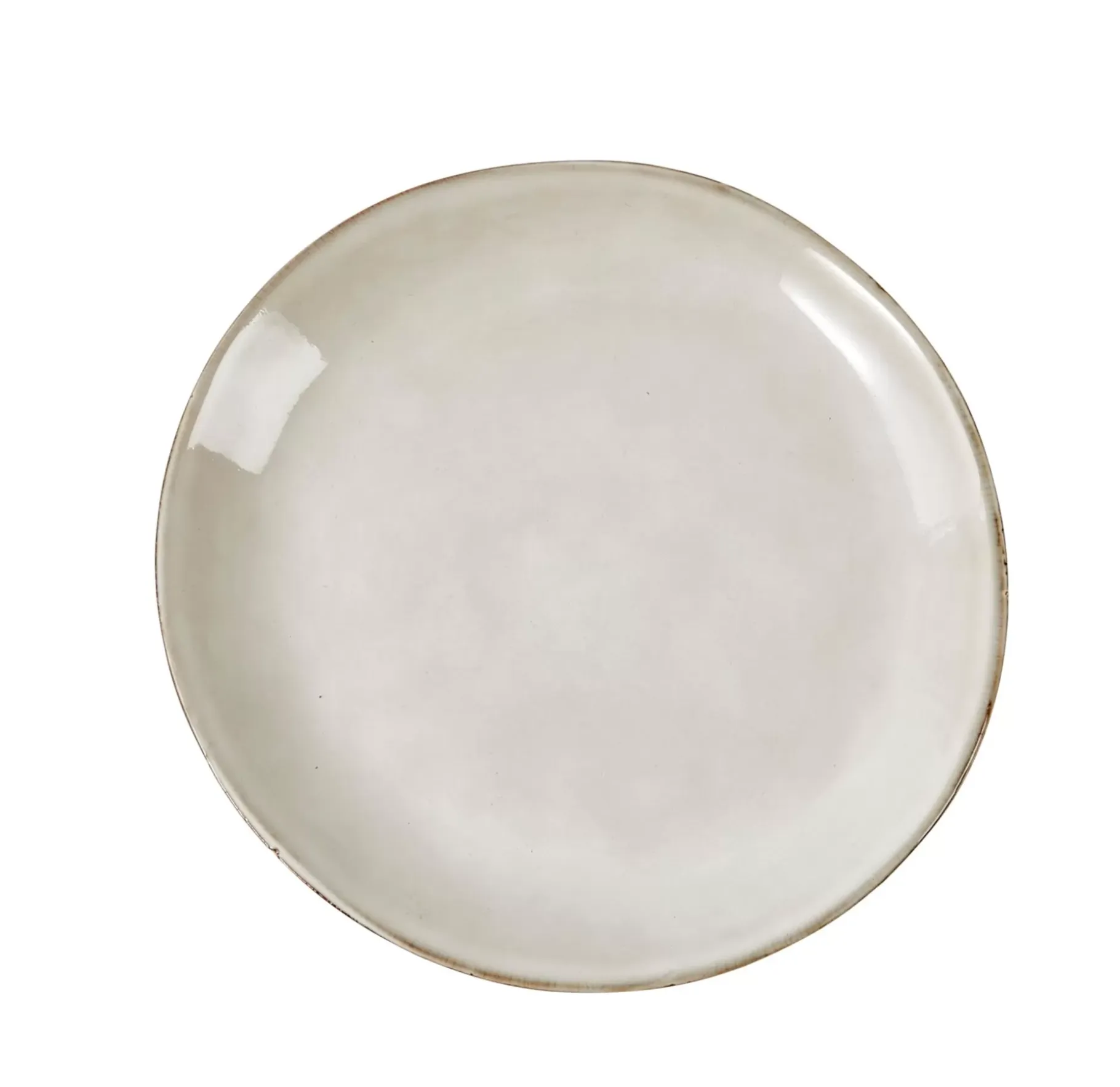 CASA Earth Marl Plato De Postre Crema Sale