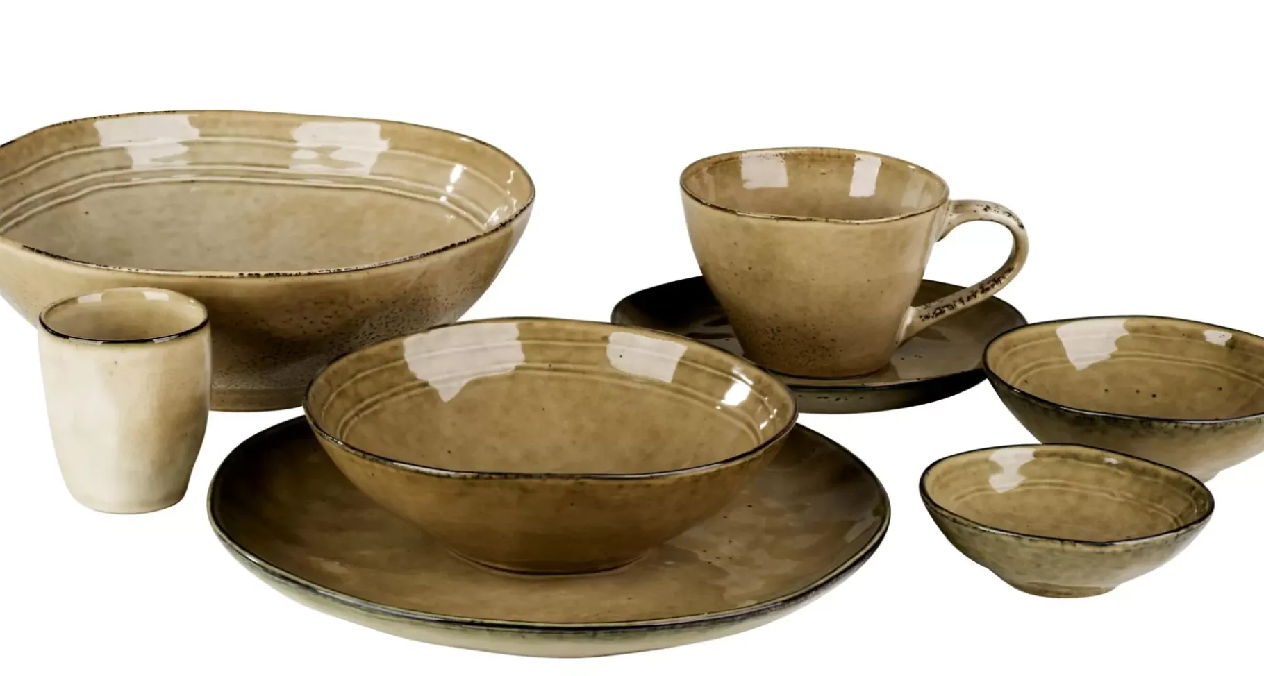 CASA Earth Sand Plato Hondo Marron Claro Outlet