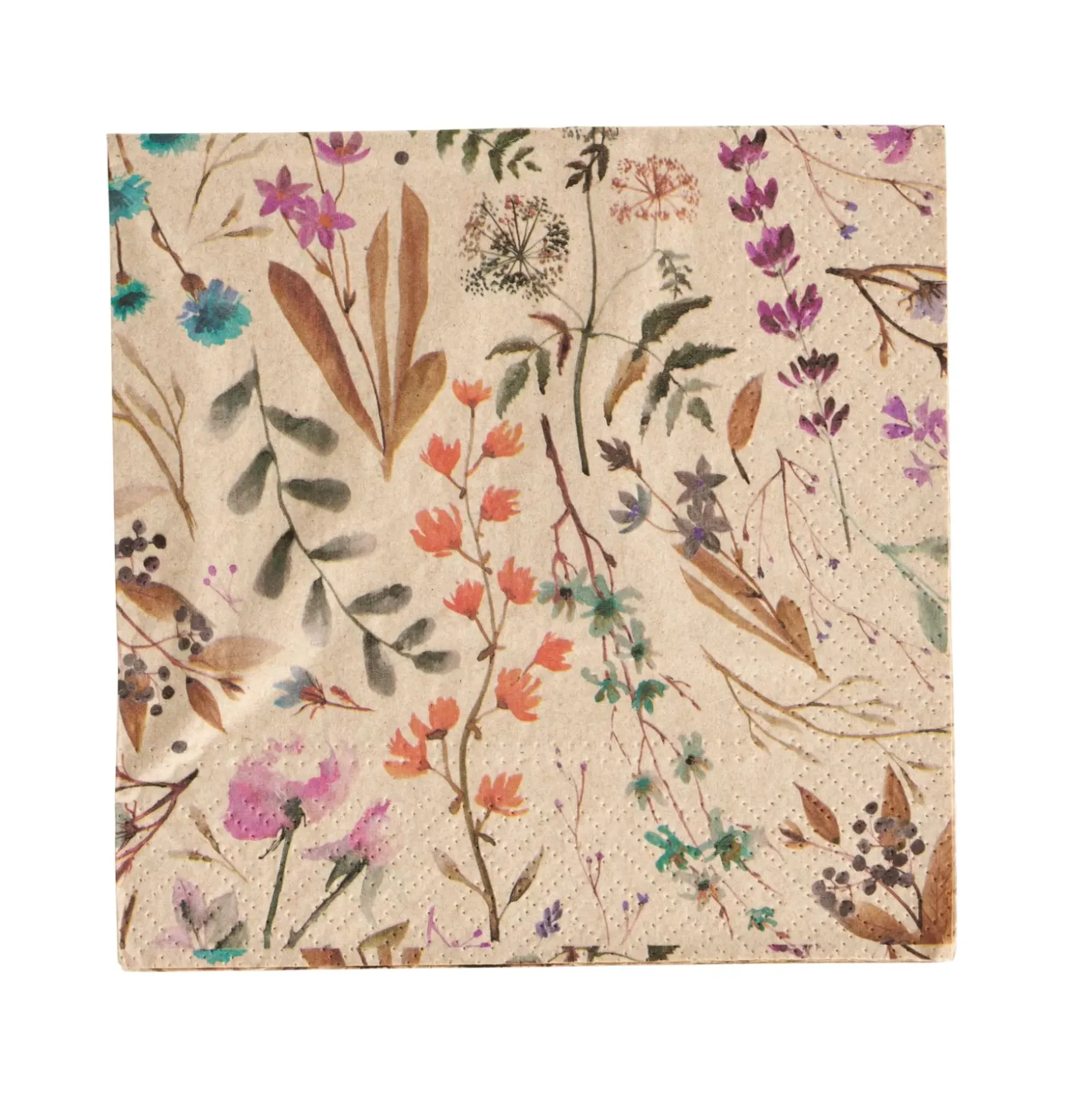 CASA Eco Dried Flower Paquete De 20 Servilletas Multicolor Online