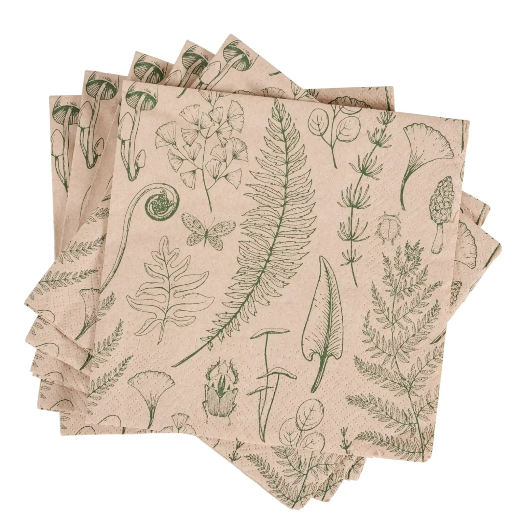 CASA Eco Nature Paquete De 20 Servilletas Multicolor Clearance