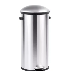 CASA Elegance Cubo Con Pedal 30L Plateado