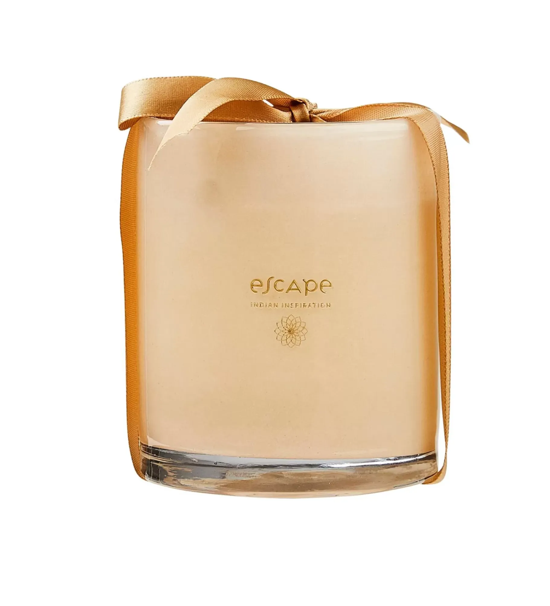 CASA Escape Indian Inspiration Vela Perfumada En Vaso Blanco, Beis, Multicolor Outlet