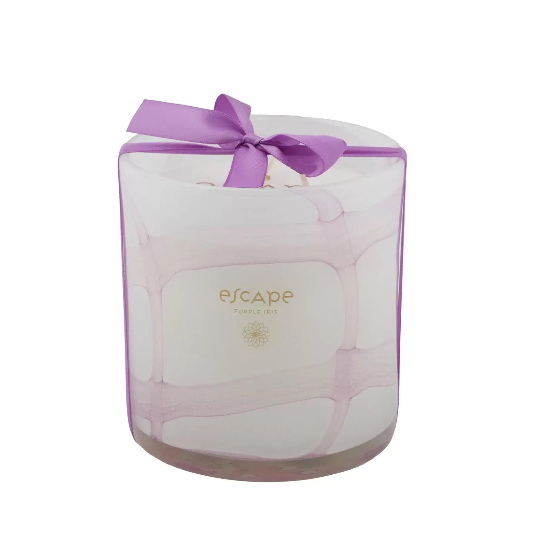 CASA Escape Purple Iris Vela Perfumada Xl En Vaso Morado Claro Best