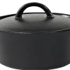 CASA Fero Cazuela Para Horno Con Tapa Negro