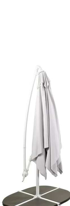 CASA Fiji Parasol Colgante Sin Pie Gris Claro Outlet